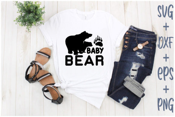 Baby Bear Graphics for T-Shirt Designs