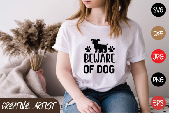 Beware of Dog Graphics for T-Shirt Designs