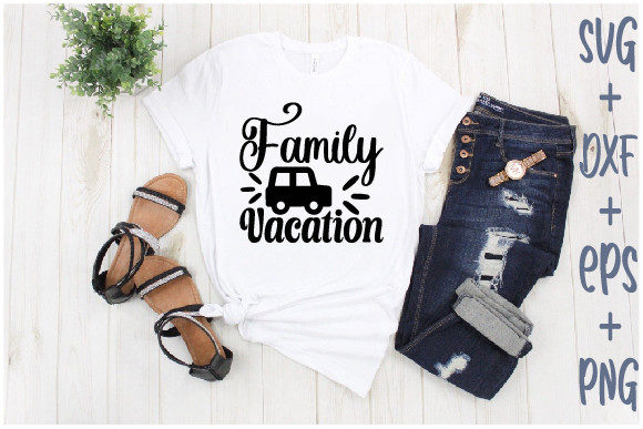Family Vacation Graphics for T-Shirt Designs
