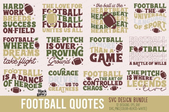 Honest Review: Football Quote SVG Bundle