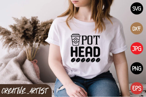 Pot Head: Graphics for T-Shirt Designs
