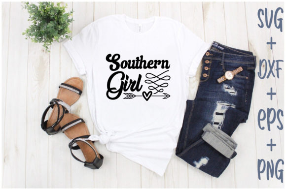 Southern Girl Graphics for T-Shirt Designs